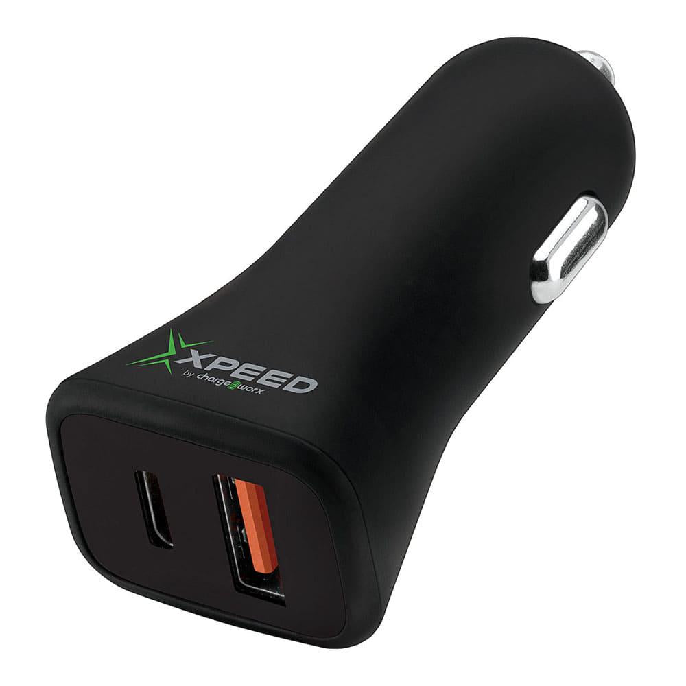 Adaptador USB Doble Chargeworx Para Auto