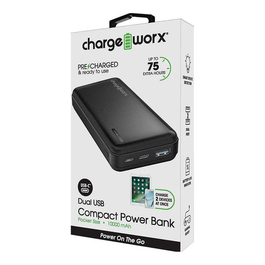 Batería Portátil Chargeworx 3 Puertos