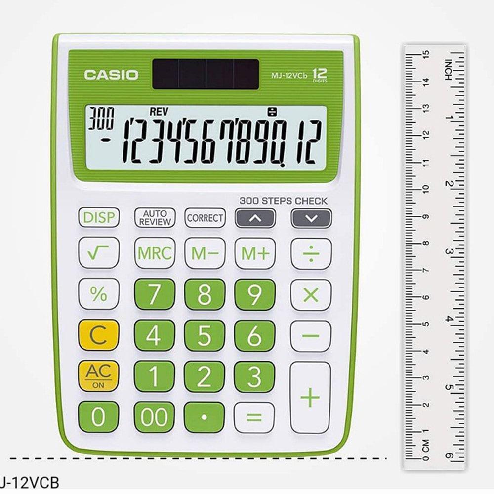 Calculadora Casio Verde