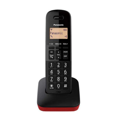 Teléfono Panasonic Inalámbrico/Rojo