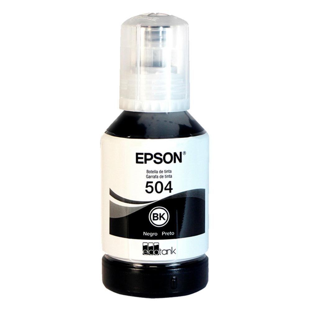Tinta Para Impresora Epson 504 Negro