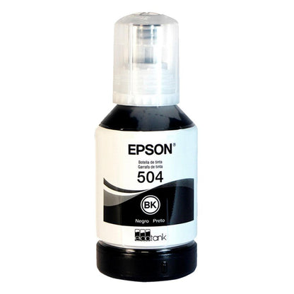 Tinta Para Impresora Epson 504 Negro