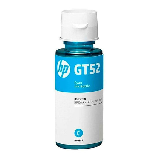 Tinta Para Impresora Hp Cyan Gt52