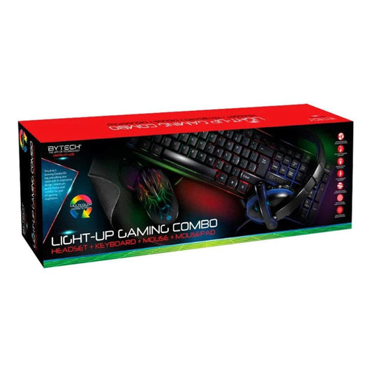 Combo Gaming Bytech Set de 4 Piezas