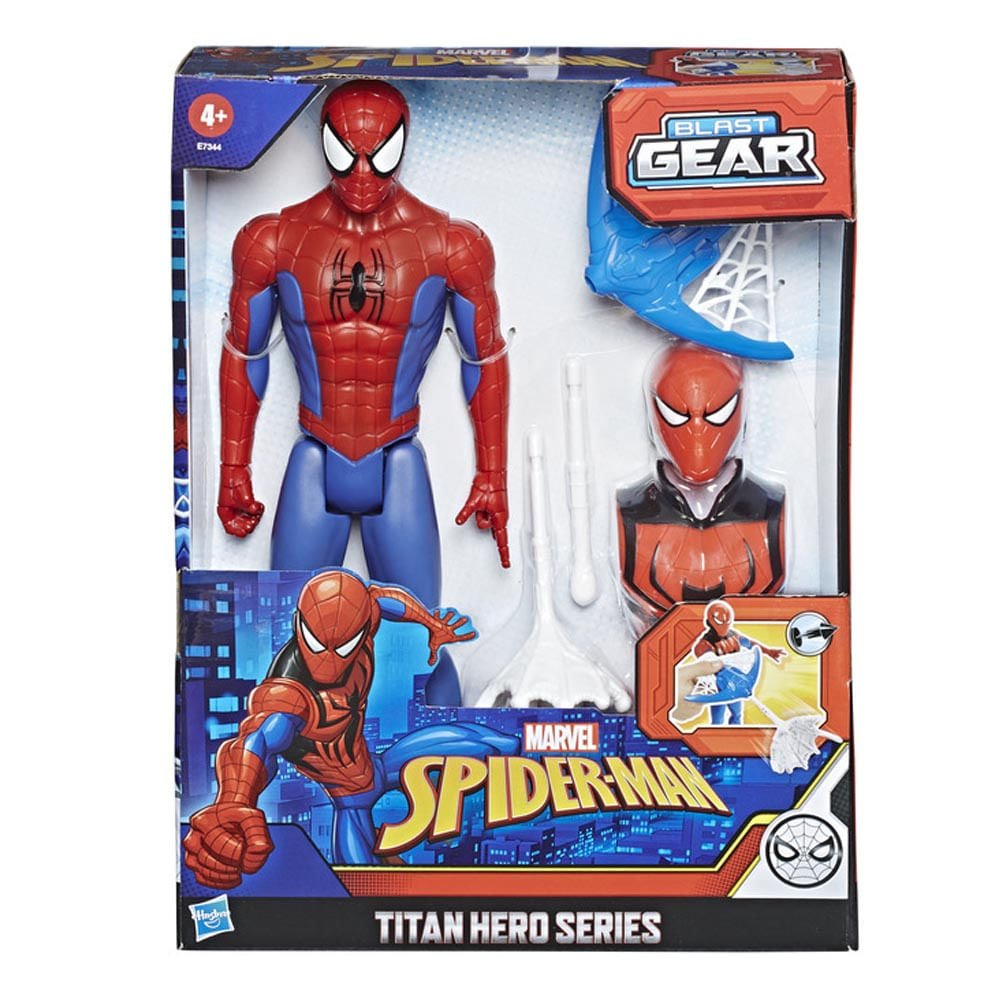 Figuras de Accion Titan Hero Series Spiderman Blast Gear