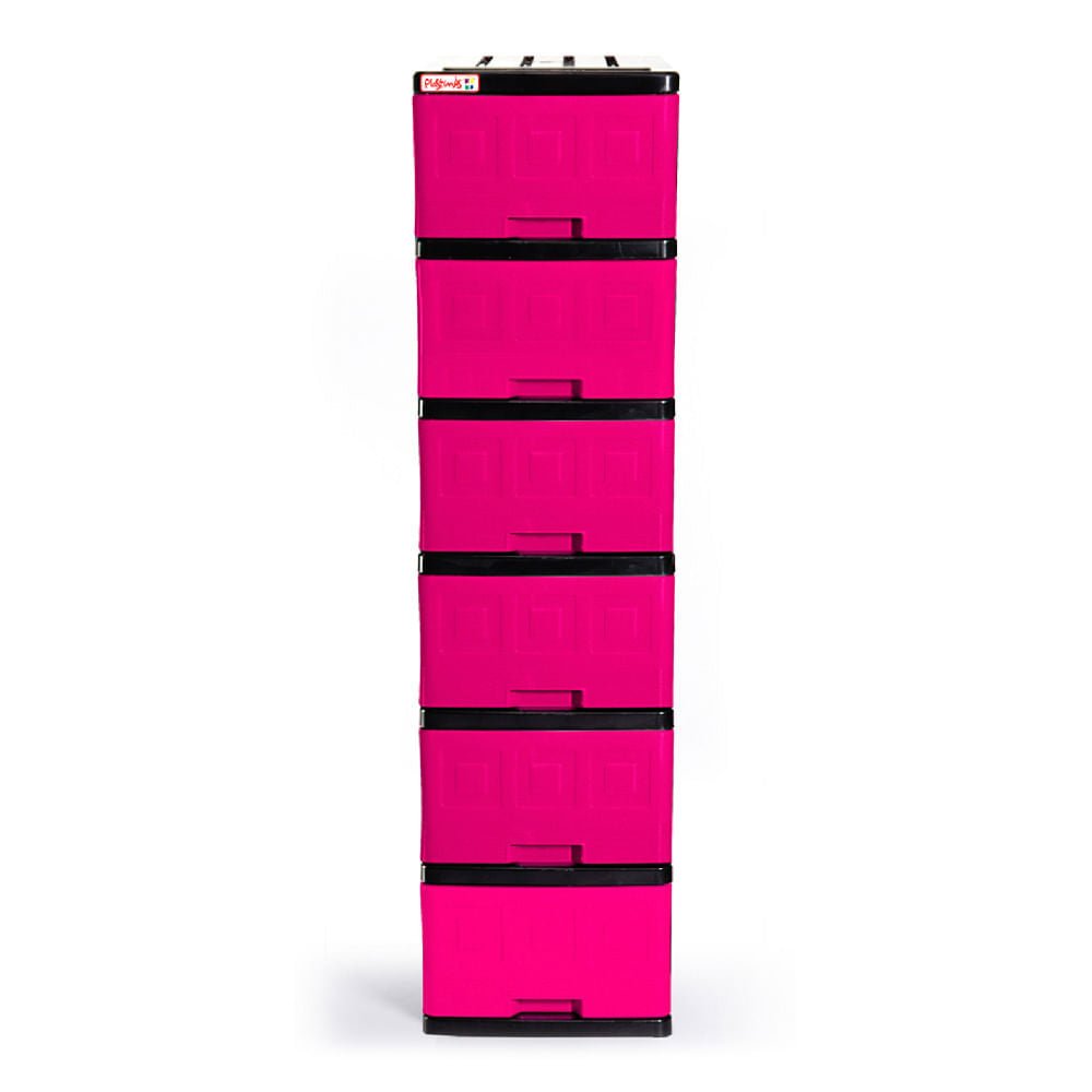 Gavetero Plastimas Fucsia 6 Gavetas