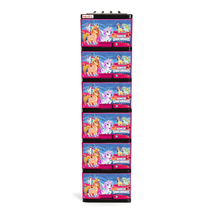 Gavetero Plastimas Reino De Unicornios 6 Gavetas
