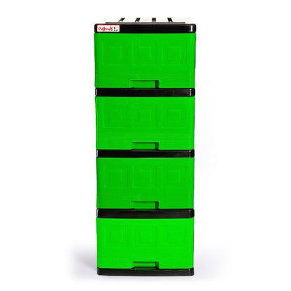 Gavetero Plastimas Verde 4 Gavetas
