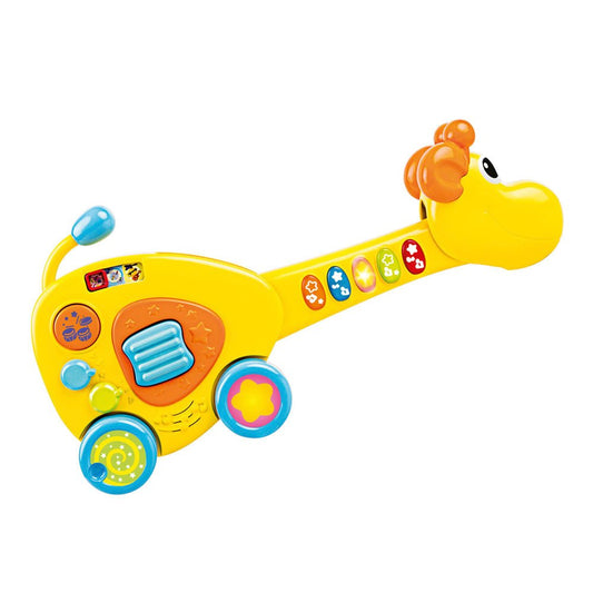 Guitarra Bebe Winfun Jirafa 2 En 1