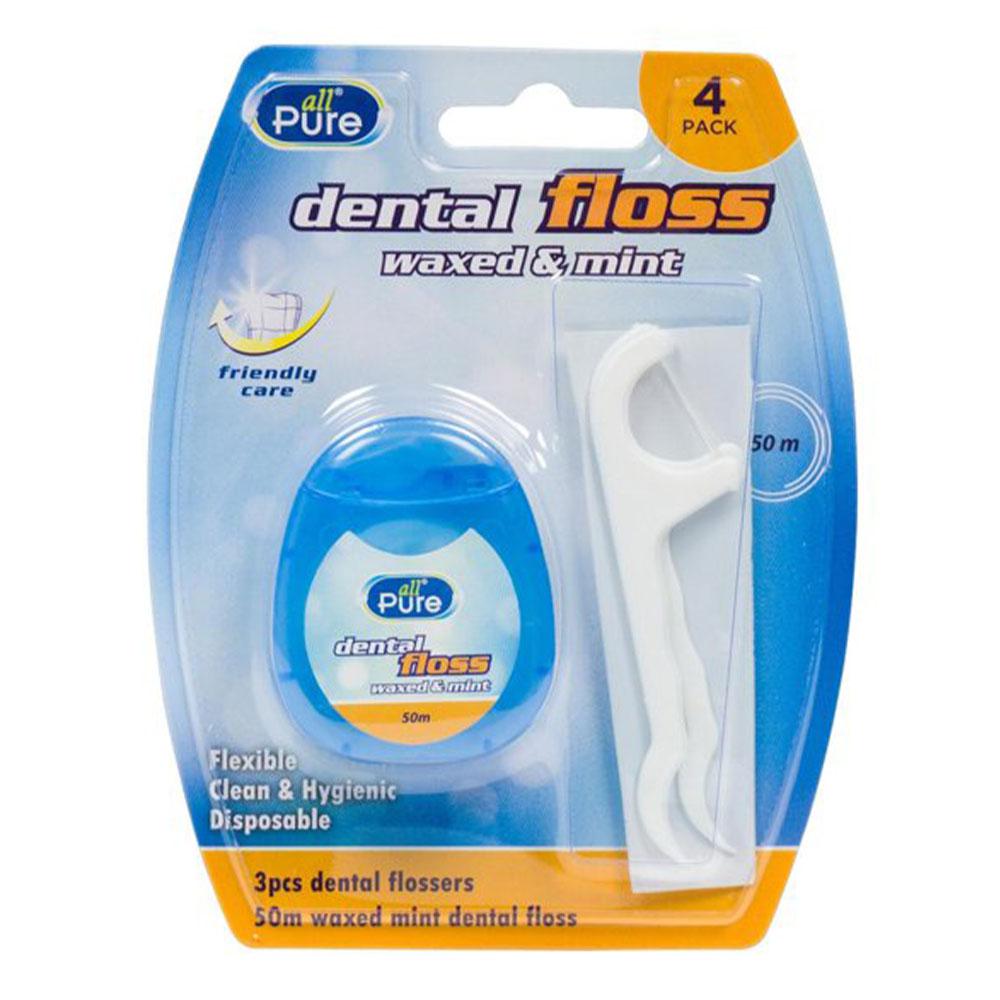 Hilo Dental All Pure 3 Piezas