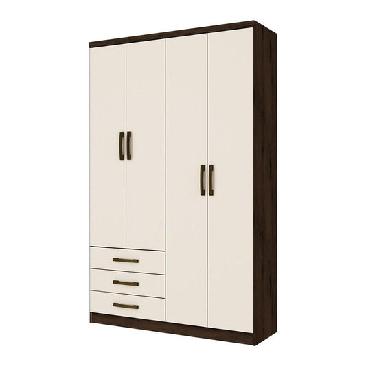 Closet Henn de 4 Puertas Mdf