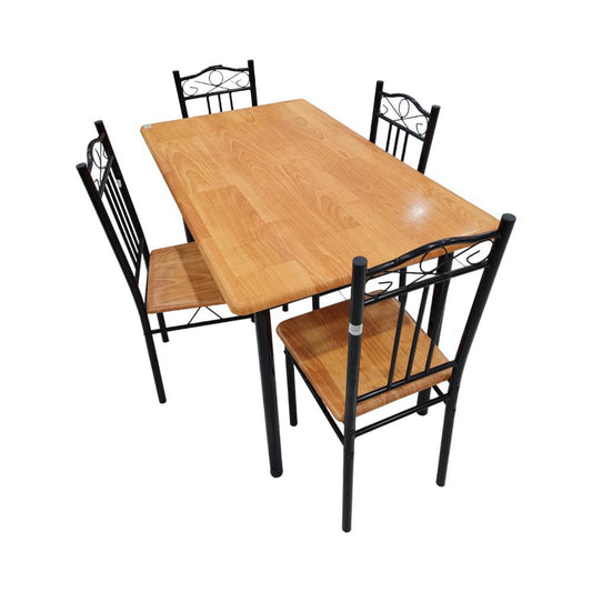 Comedor 4 puestos Rectangular Madera Claro