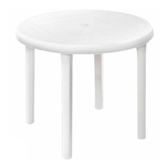 Mesa Redonda Polinplast Tomi Plástica 83 cm