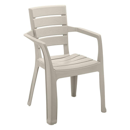 Silla Plástica Rimax Barú Con Brazos