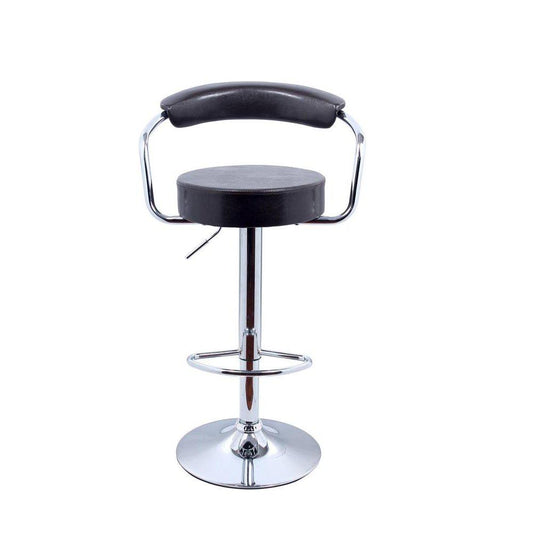 Silla Para Bar de Hierro Negra