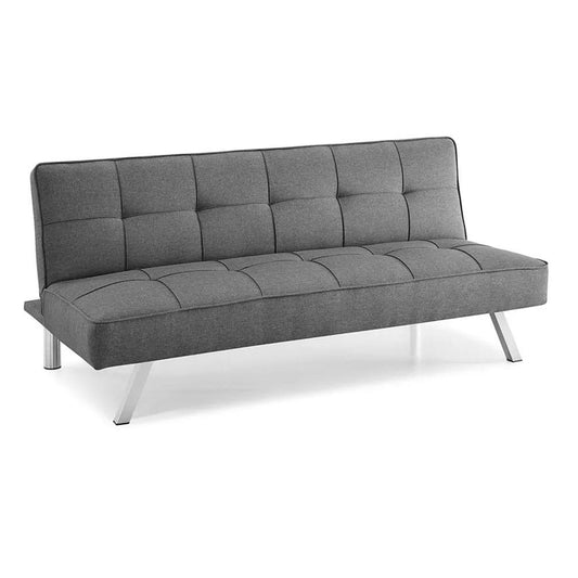 Sofacama de Tela Elements Furniture Con Patas de Metal