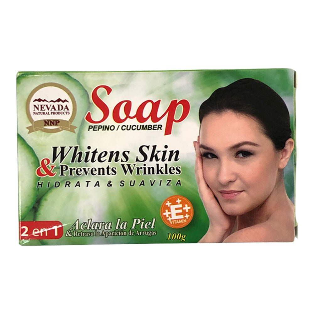 Jabón Facial Nevada Aclarante de Pepino 100 g