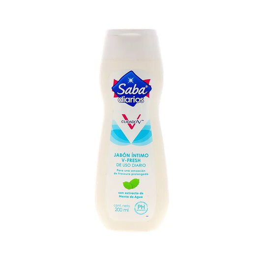 Jabón Íntimo Saba V Fresh 200 ml