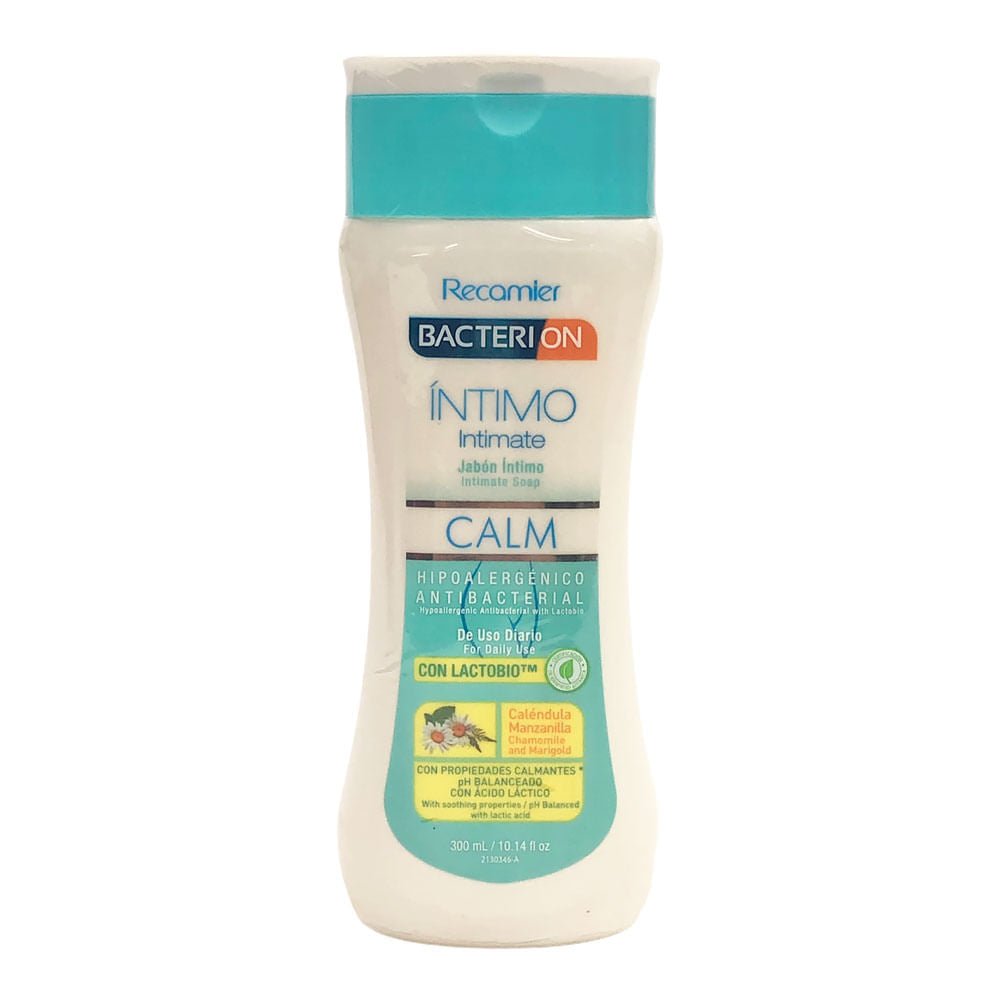 Jabón Recamier Bacterion Higiene Intima 300 ml