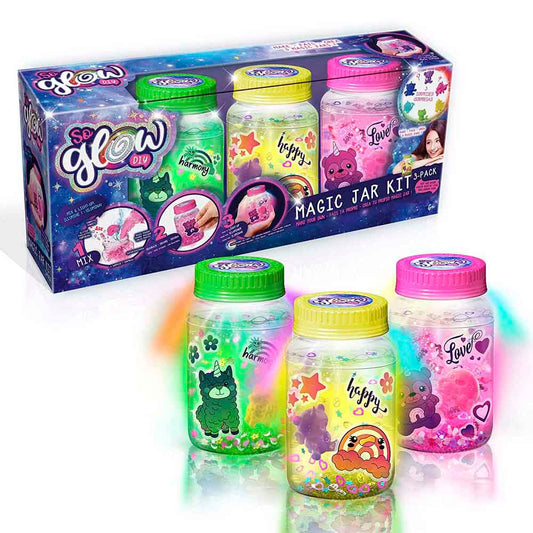 Jarra Mágica So Glow Diy 3 Pack