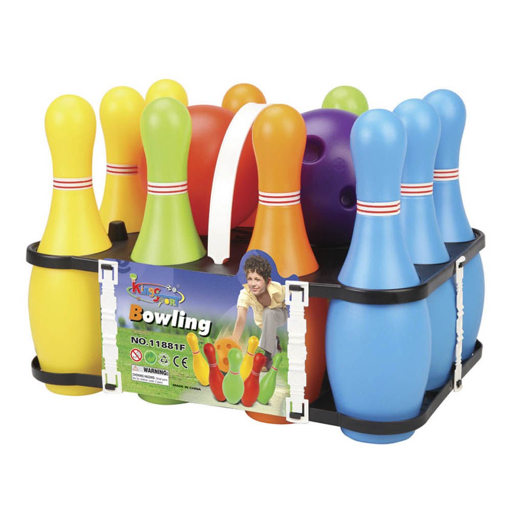 Juego De Bolos De Colores