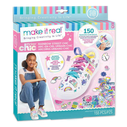 Juego de Stickers para Calzado Rainbow Street Chic