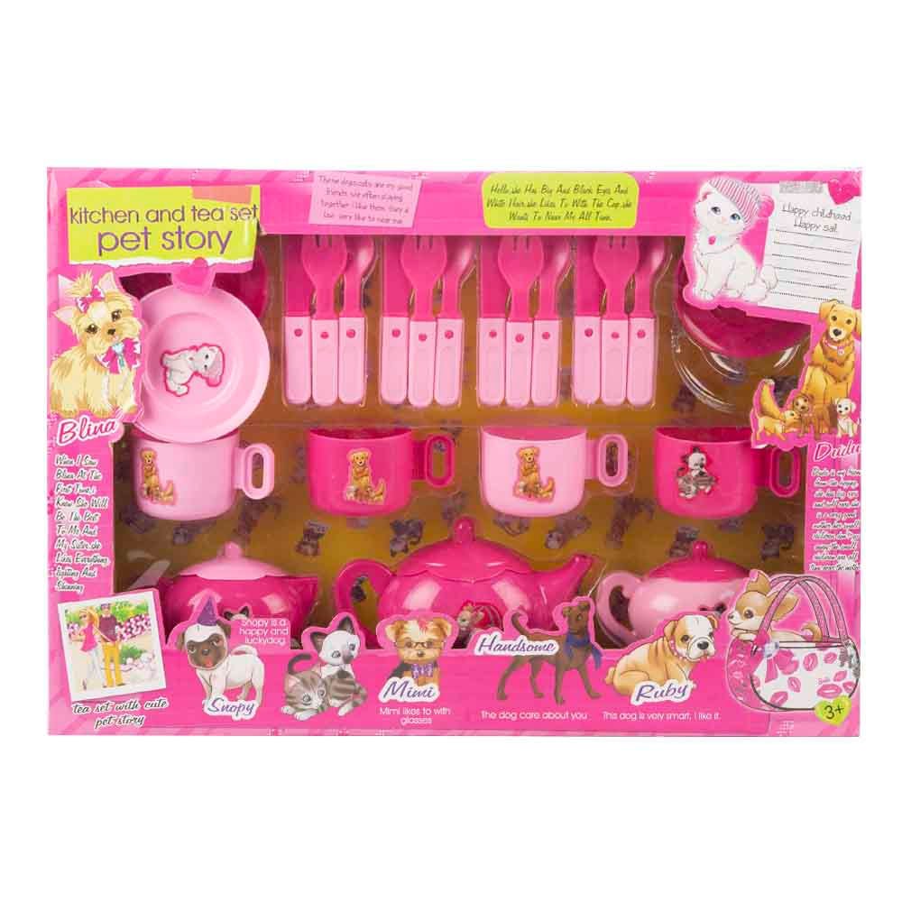 Juego De Té Pet Kitchen