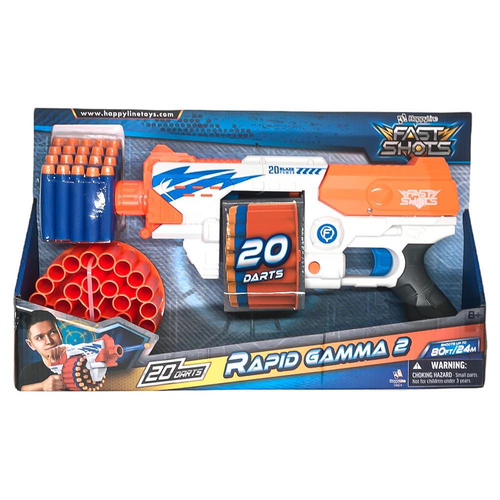 Juego Lanzador Fast Shots 20 Dardos