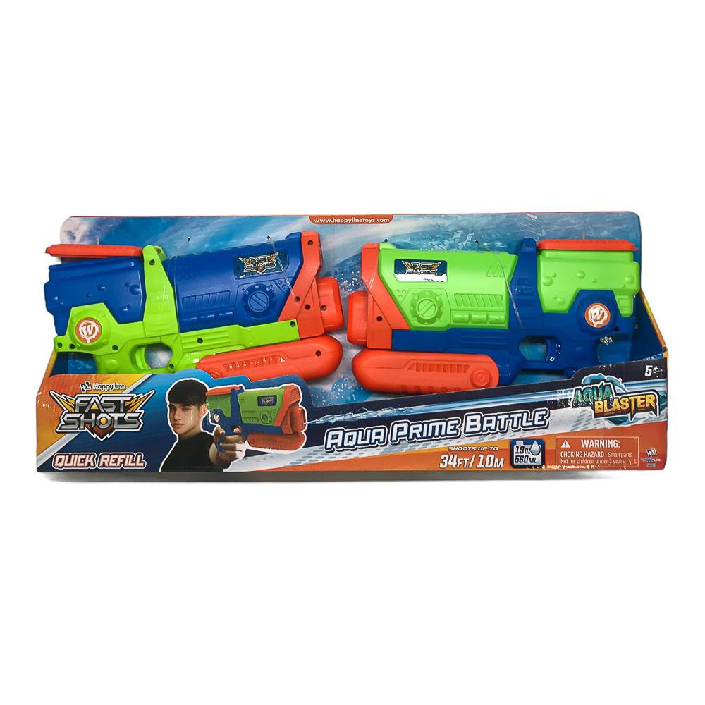 Juego Pistolas De Agua Fast Shots 2 Piezas 19 oz