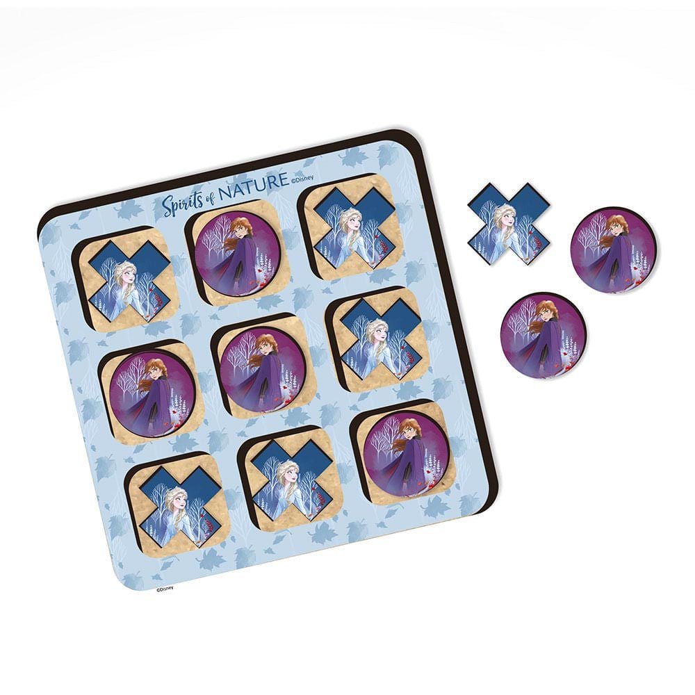 Juego X y O Frozen De Madera