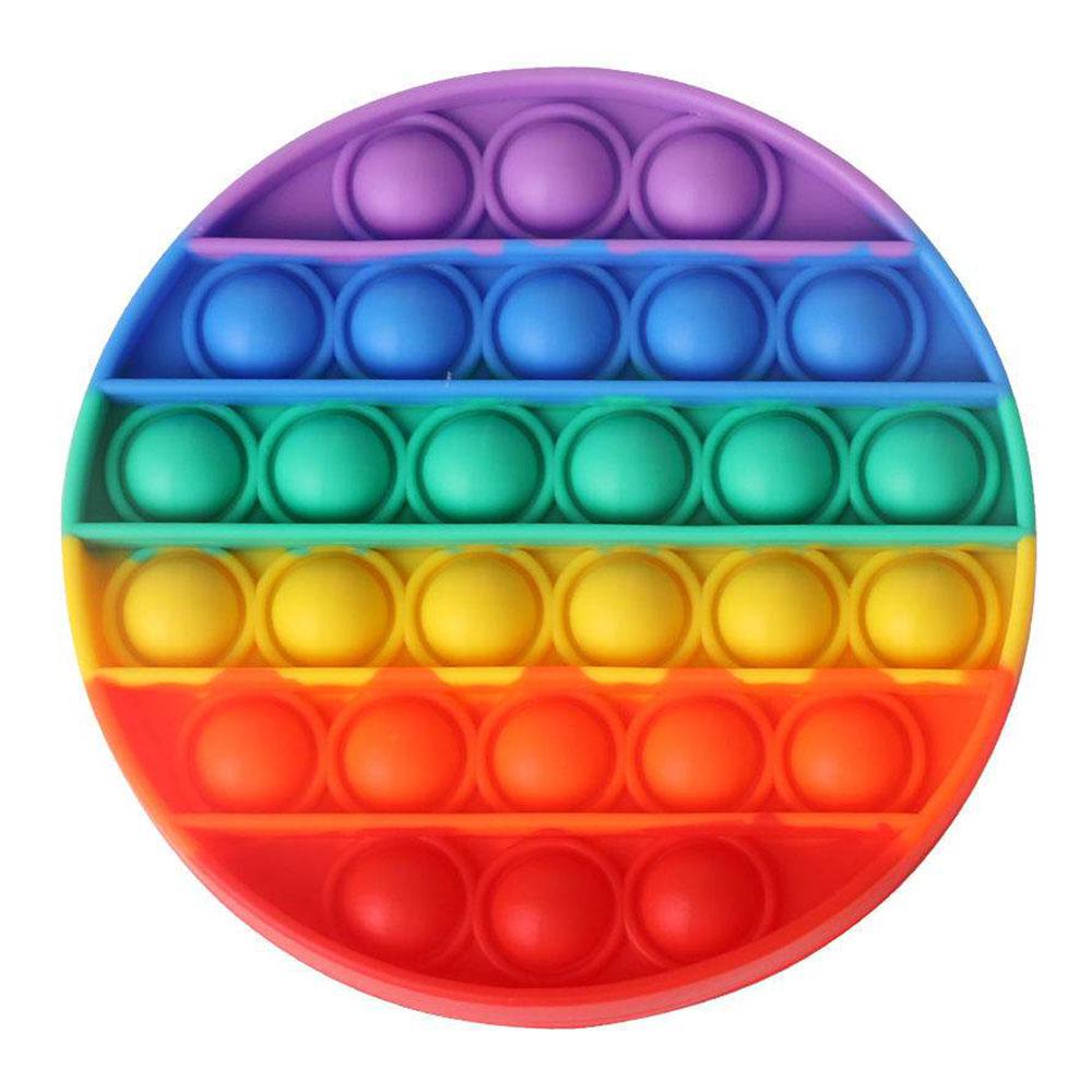 Juguete Pop It Fidget Redondo Multicolor