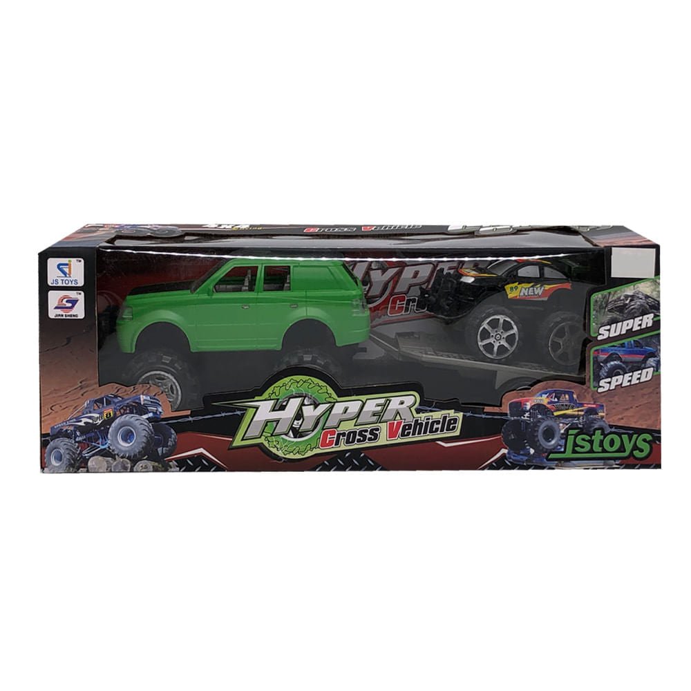 Camioneta 4x4 Con Remolque Hyper Cross - Surtido