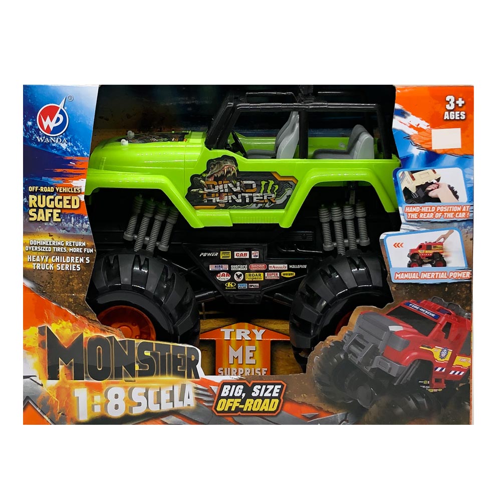 Camioneta Fricción Wanda 1:8 Monster Truck - Surtido