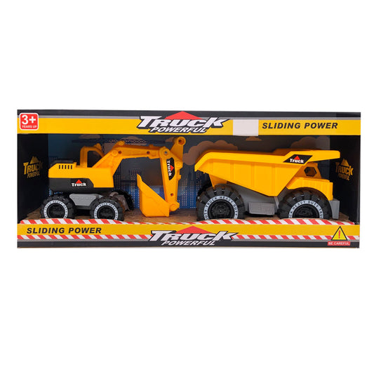 Camion de Construccion y Excavadora Star Toys