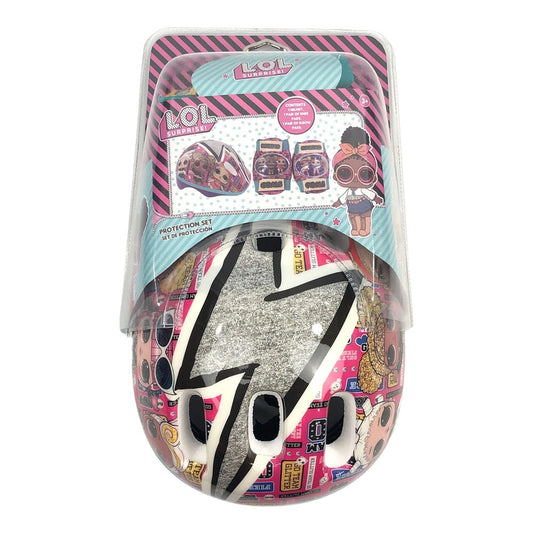 Set de Casco y Rodillera Lol