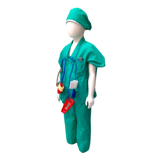 Disfraz Le Sheng de Doctor Cirujano 10 Piezas