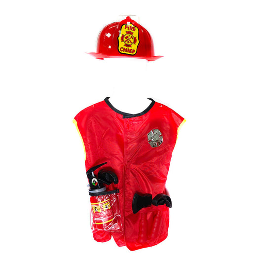 Disfraz Le Sheng de Bombero 7 Piezas