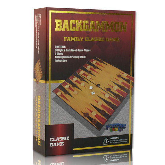 Juego de Mesa Clásico Backgammon