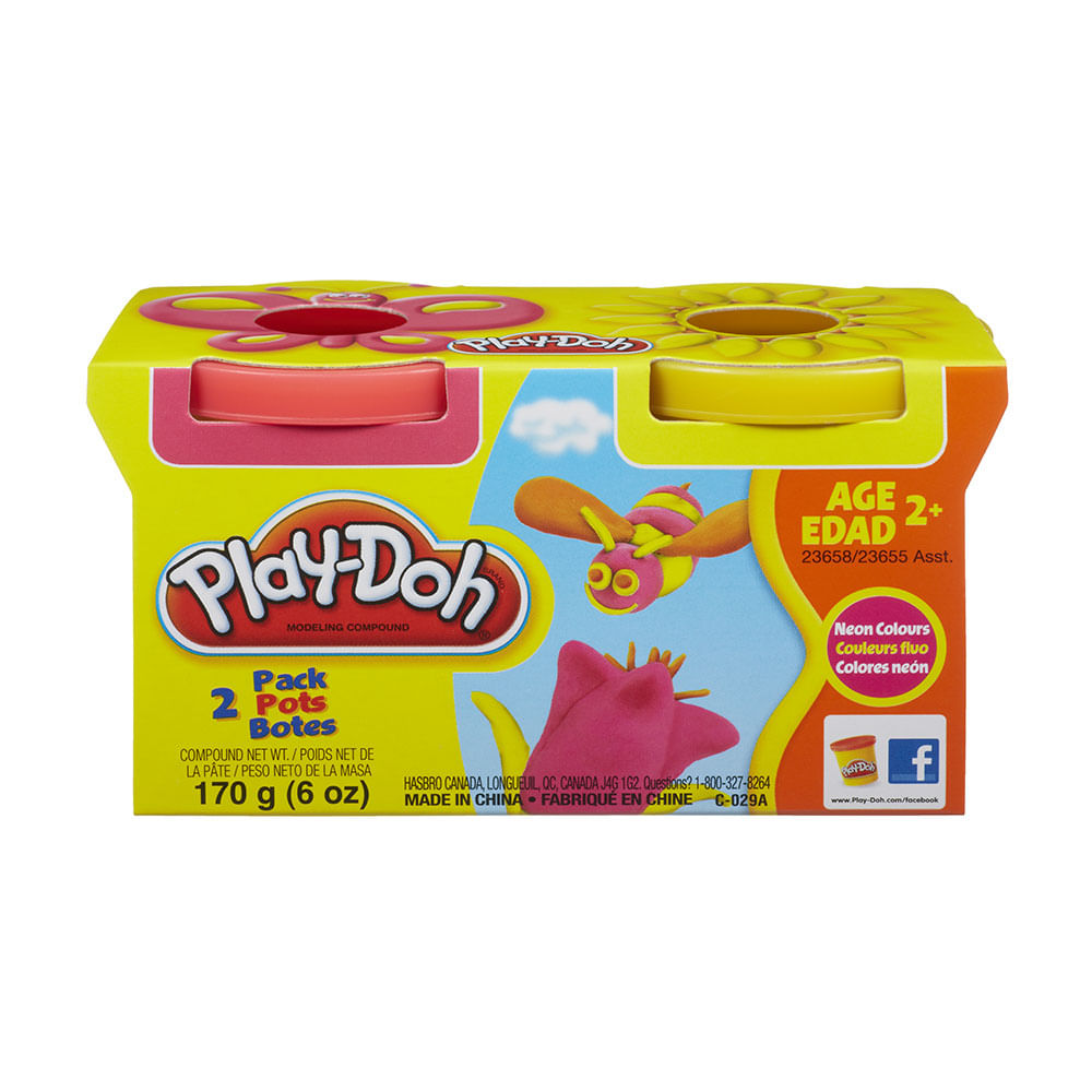 Masilla Play-Doh Tarros Dobles - Surtido
