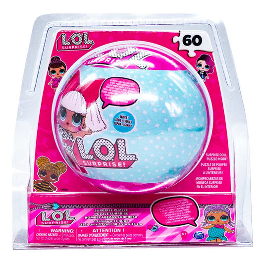 Rompecabezas LOL Doll SphereTin de 60 Piezas