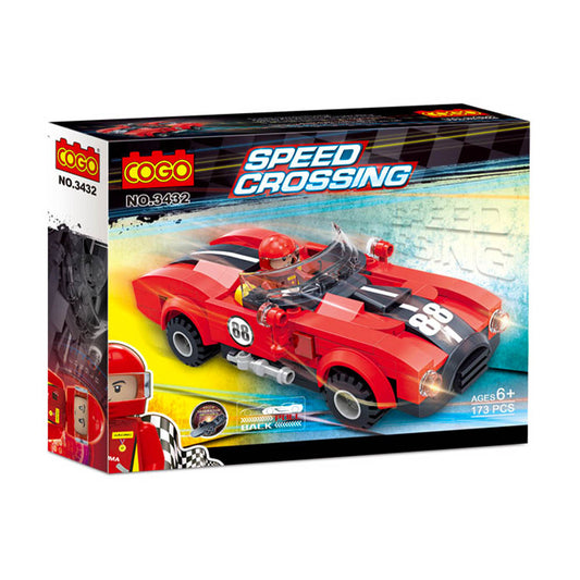 Bloques de Construcción Auto De Velocidad 173 Piezas