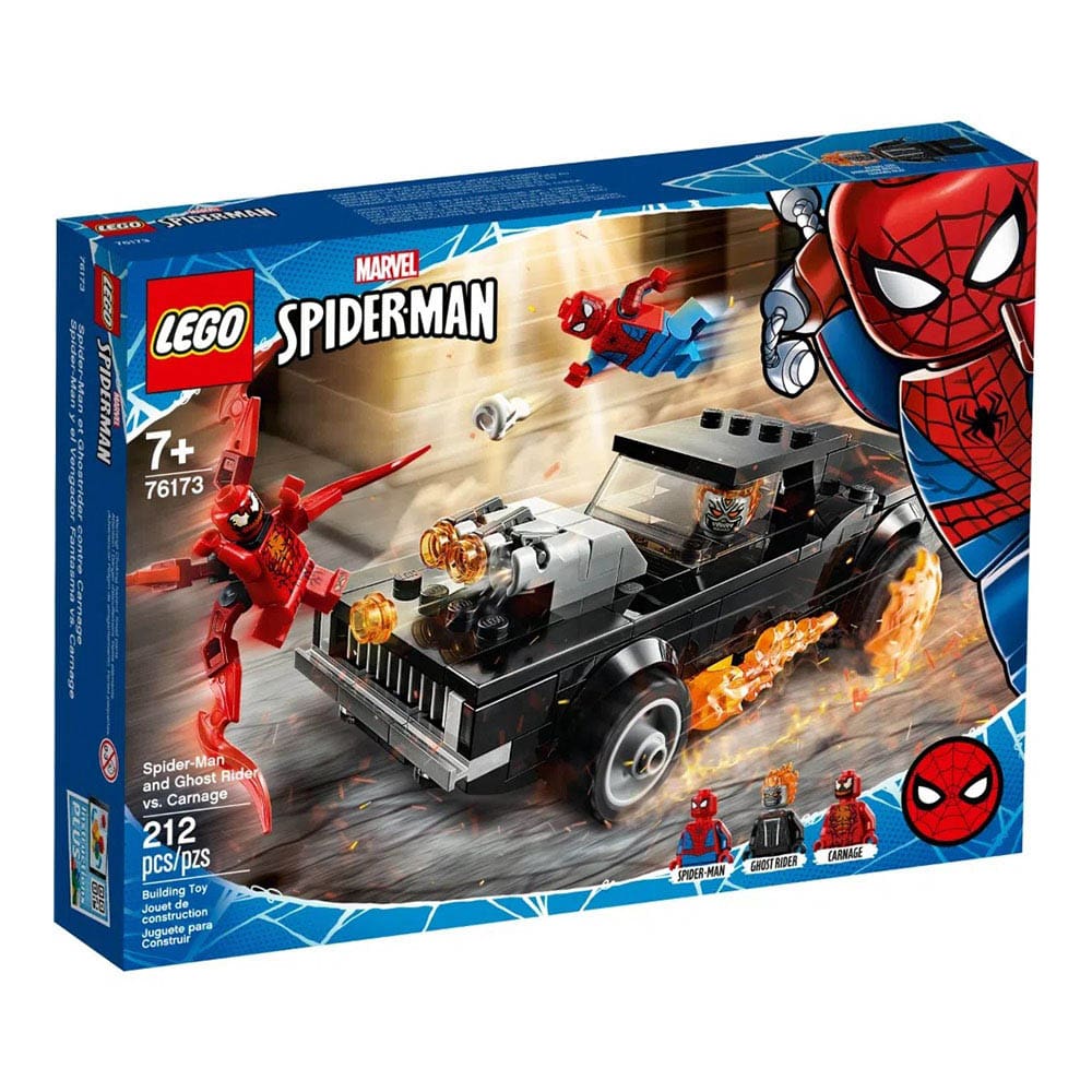 Lego SpiderMan Ghost Rider Vs Carnage 212 piezas