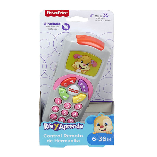 Control Remoto Fisher Price Rie y Aprende - Surtido