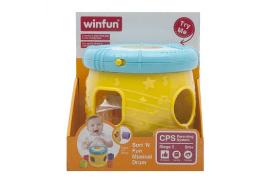 Tambor Musical Winfun Sort N Fun