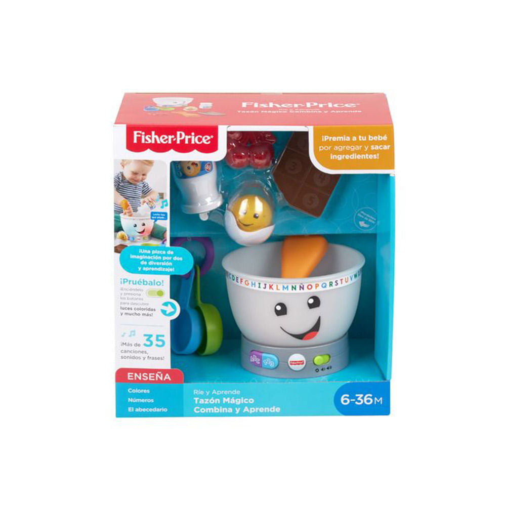Tazón Mágico Fisher Price Combina y Aprende
