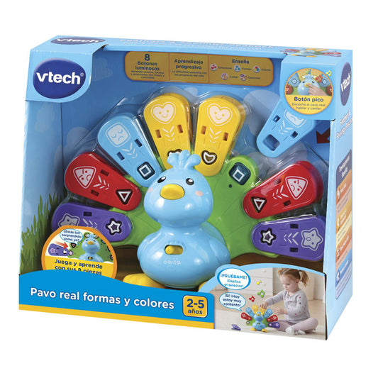 Pavo Real Formas y Colores Vtech Juega y Aprende
