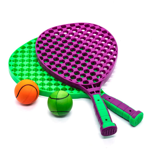 Raqueta de Tennis Star Toys Con Pelota 4 Piezas