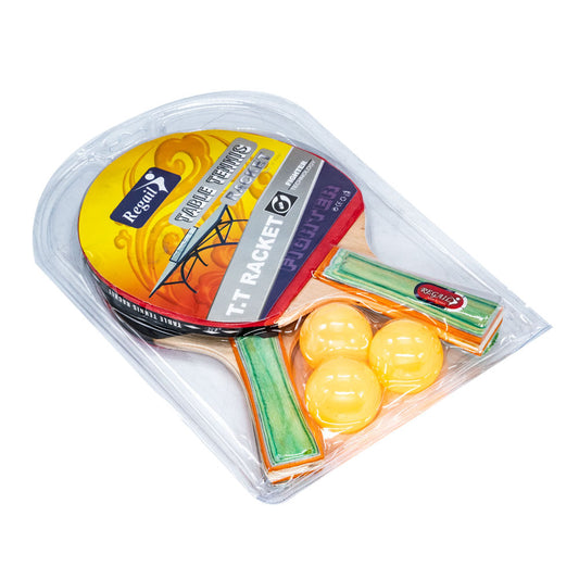 Raquetas Ping Pong Con Pelotas Star Toys