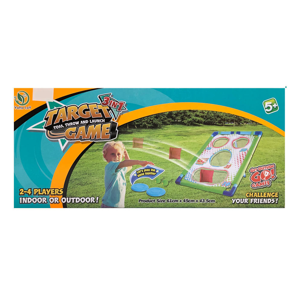 Juego de Objetivo 3 en 1 61 cm x 45 cm 43.5 cm