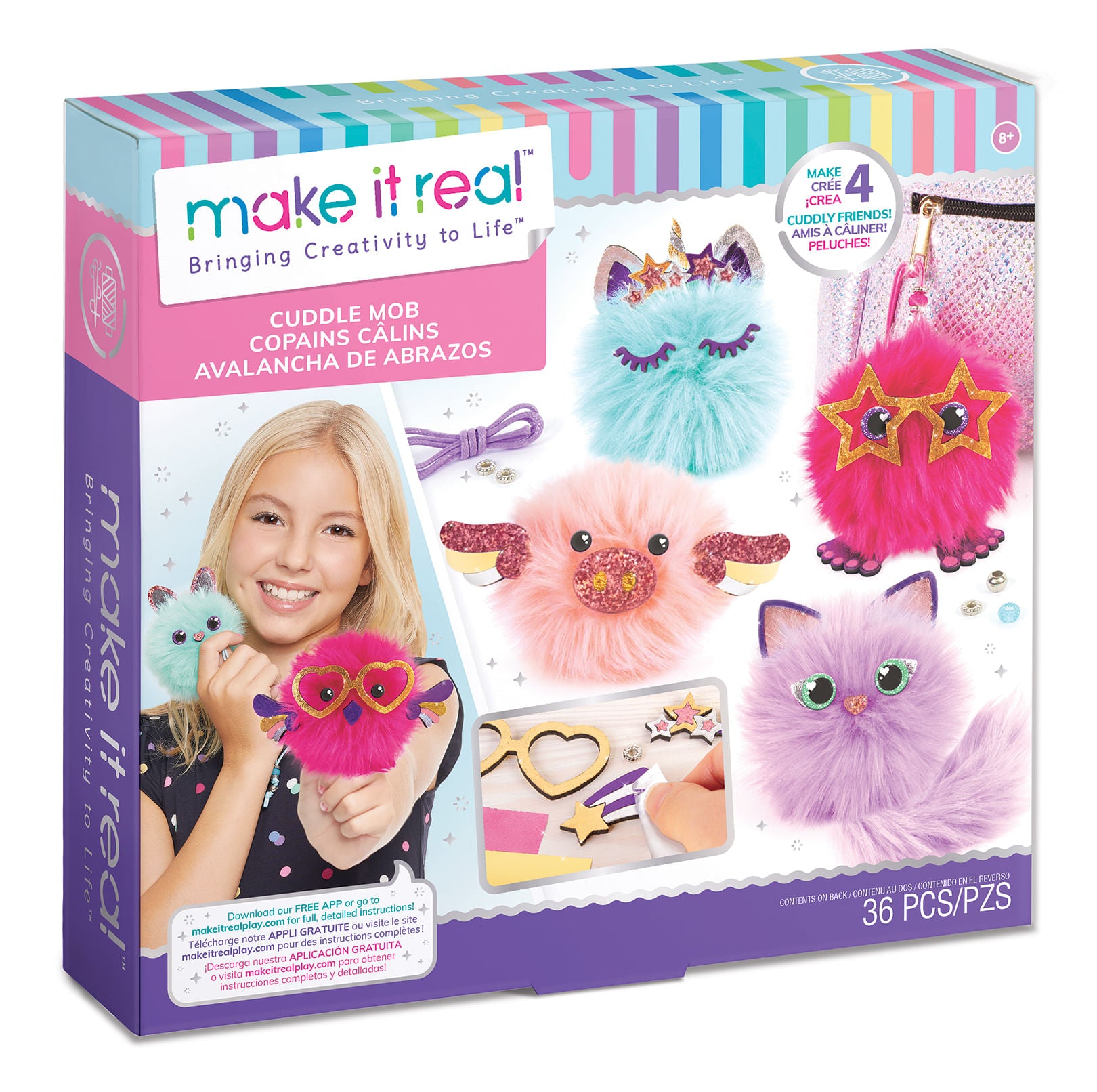 Crea Pom Pom Cuddle Mob Make It Real